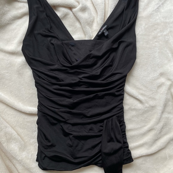 Vintage Black corset top - Picture 3 of 7